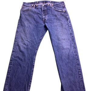 Y2K Levi’s 501 button fly straight leg denim 38 x 29